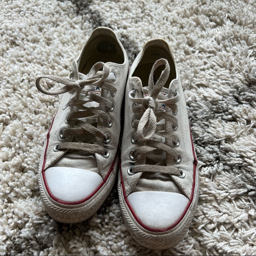 Converse low top sneakers
